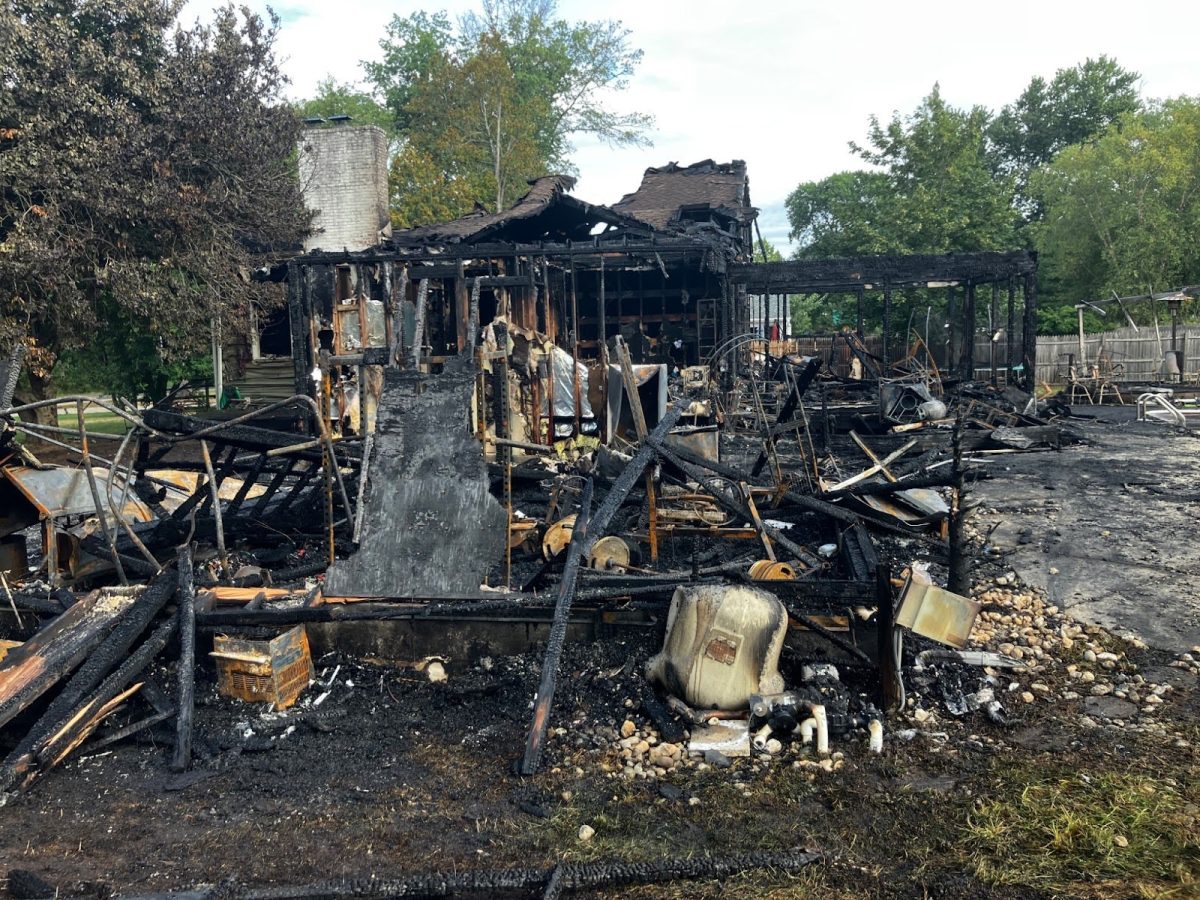 Remnants of the home