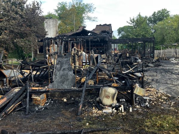 Remnants of the home